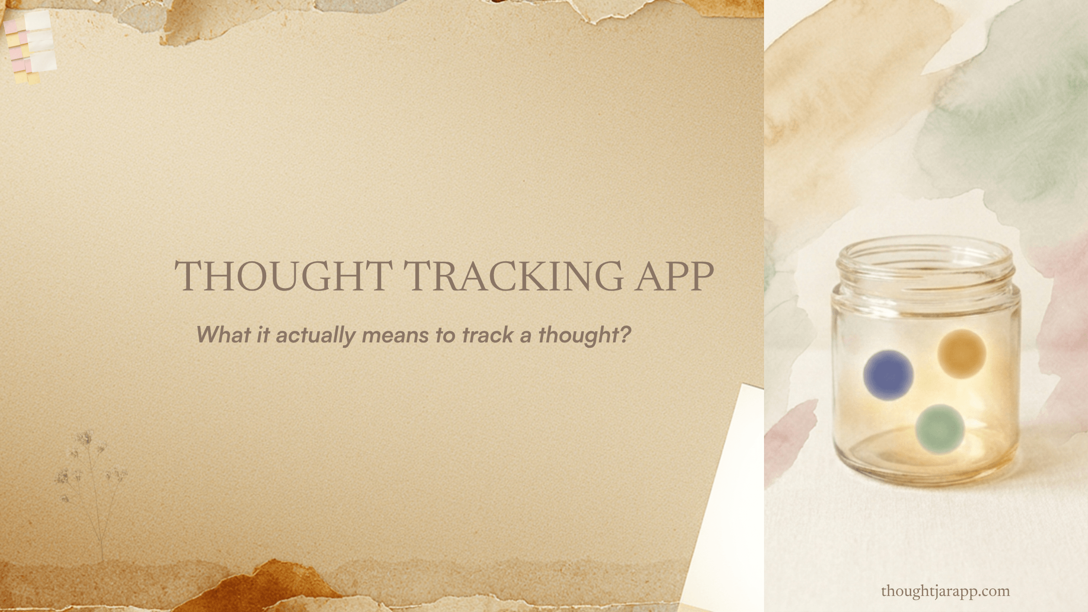 Thought Tracking App